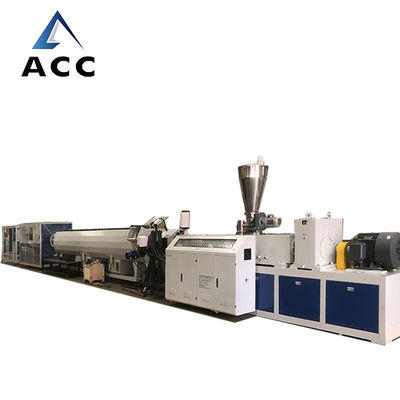 High Capacity PVC Pipe Production Line 440V 37kw PVC Pipe Extrusion Machine